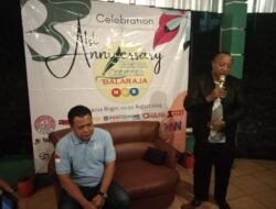 Aniversary Media Center Balaraja yang Ke-1 di Cisarua Bogor, Dewa Rey : Tingkatkan Kualitas