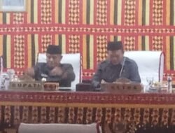 Rapat Paripurna DPRD Lampung Selatan Bersama Bupati dalam Penandatanganan Nota Kesepakatan