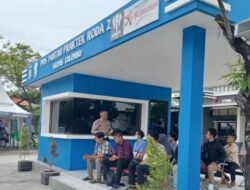 Provos Cek Pelayanan di Satpas Colombo Polrestabes Surabaya, Tutup Akses Masuknya Calo 2024