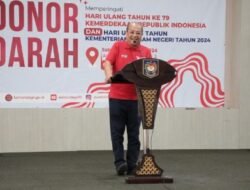 Kemendagri Gelar Donor Darah Peringati HUT Ke-79 Republik Indonesia dan Kemendagri