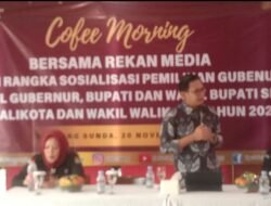 KPU Kabupaten Tangerang Gelar Sosialisasi Pilkada 2024 Bersama Insan Pers Di Caffe Morning Sunda Talaga Bestari