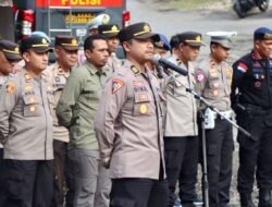 Polres Fakfak Siap Amankan Pleno Tingkat Kabupaten dengan 220 Personel