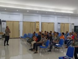 Kapolsek Gunung Anyar Hadiri Rapat Koordinasi Lintas Sektoral Dalam Pengamanan Perayaan Natal 2024