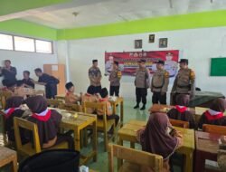 Kapolsek Krian Pimpin Langsung Program Makan Siang Bergizi Gratis