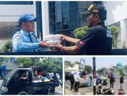 Laskar Tretan Bagikan 500 Nasi Bungkus dalam Jumat Berkah