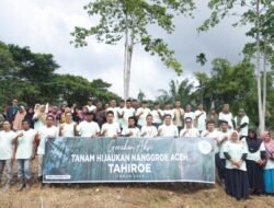 PT. BEL Tanam Ratusan Pohon Dukung Gerakan Tahiroe Aceh