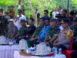 Danrem 143/HO Terima Kunjungan Menteri Pertanian RI di Kabupaten Konawe