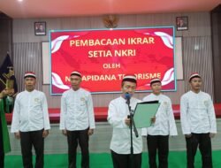 Jelang Pergantian Tahun, Lima Narapidana Kasus Terorisme Lapas Surabaya Nyatakan Ikrar Setia Kepada NKRI
