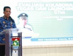 Pemkab Tangerang Luncurkan Aplikasi Gebrak Tegas Mobile dalam Mengurangi Tingkat Kemiskinan dan Stunting