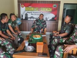 Inilah Pesan Danramil 03 Serengan Saat Apel Pagi