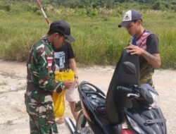 Operasi Sweeping Kendaraan Bermotor, Tingkatkan Keamanan Wilayah Perbatasan