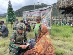 Pasukan Buaya Putih Bangun Kesehatan di Pedalaman
