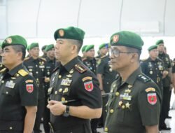 Pangdam XIV/Hsn Pimpin Serah Terima Jabatan Tiga Pejabat di Lingkungan Kodam XIV/Hsn