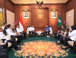 Kakanwil Kemenkum & Pj. Gubernur Jatim Bahas Kolaborasi di Bidang Hukum, HAM, Imigrasi dan Pemasyarakatan