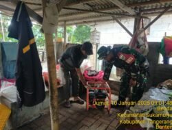 Dukung Program Ketahanan Pangan, Babinsa dampingi Kegiatan Pompanisasi