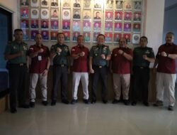 Jalin kerjasama Dandim 0418/Palembang Terima Audiensi Bersama Imigrasi TPI Kelas 1 Palembang