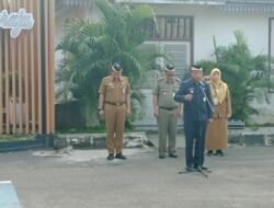 Camat Balaraja Pimpin Apel Pagi dengan Penuh Semangat