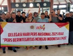 Rombongan PWI Pusat Dan Tokoh Pers Internasional Telah Tiba Di HPN Pekanbaru Riau
