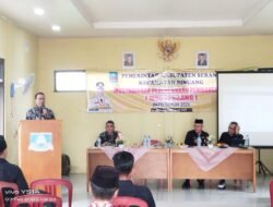 Ketua Fraksi Gerindra DPRD Kabupaten Serang, Ahmad Muhibbin, S.H.I, Hadiri Acara Musrenbang Kecamatan Binuang