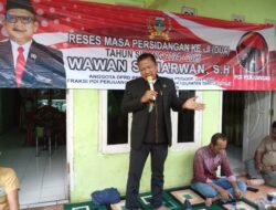 Warga Desa Renged Antusias Sambut Baik Reses Anggota DPRD Provinsi Banten, H. Wawan Sumarwan S.H