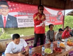 Jaring Aspirasi Masyarakat Kecamatan Mauk, Anggota DPRD Provinsi Banten, H. Wawan Sumarwan SH, Gelar Reses di Desa Ketapang