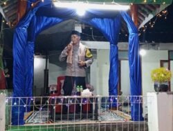 Himbauan Bhabinkamtibmas Aipda Rahmat Acara PHBI Isra Miraj Agar Anak Muda Jauhi Narkoba & Miras