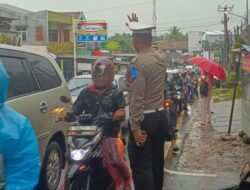 Ciptakan Kamseltibcarlantas di Wilayah Hukum Polsek Balaraja Pengaturan Arus Lalu Lintas Pagi Hari