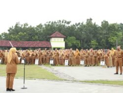 Wakil Bupati Tangerang Intan Nurul Hikmah Pimpin Apel Perdana Pasca Pelantikan