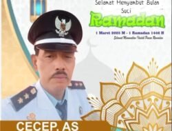 Kades Gunung Kaler Mengucapkan Selamat Menyambut Bulan Suci Ramadhan 1446 Hijriyah