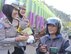 Ajak Masyarakat Tertib Lalu Lintas, Kasat Lantas Polresta Tangerang Gelar Kampanye Keselamatan lalu Lintas