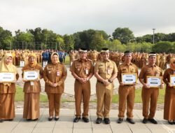 Bupati Tangerang Moch Maesyal Rasyid Pimpin Apel Perdana