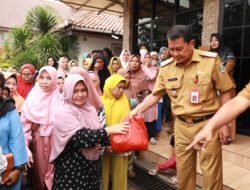 Bupati Tangerang Tinjau Pelaksanaan GPM di Kecamatan Balaraja