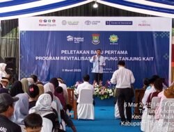 Pemerintah kolaborasi dengan habitat for humanity dan Komida program revitalisasi kampung tanjung kait desa tanjung anom