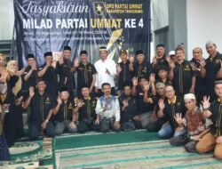 Partai Ummat Kabupaten Tangerang Gelar Resepsi Milad ke-4, Tegaskan Komitmen Perjuangan Politik