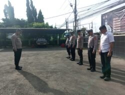 Polsek Balaraja Gelar Apel Pagi Antisipasi Guantibmas di Wilayah Hukum Polsek Balaraja Polresta Tangerang