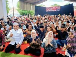Sosialisasikan Perda, H. Wawan Sumarwan SH, Ajak Relawan Buka Puasa Bersama