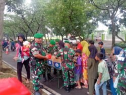 Kodim 0510/Tigaraksa Tak Pernah Absen Bagikan Takjil Gratis