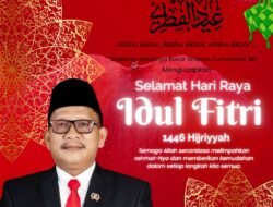 H. Wawan Sumarwan SH, Anggota DPRD Provinsi Banten Mengucapkan Selamat Hari Raya Idul Fitri 1446 H