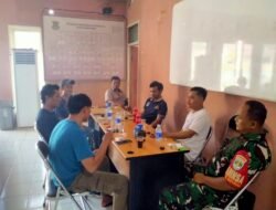 Komsos Dengan Guru, Babinsa Dorong Pendidikan Berkualitas