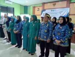 Sebanyak 31 Anggota Pengurus Tim Pembina Posyandu Tingkat Kecamatan Cisoka Resmi di Lantik