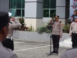 Polresta Tangerang Gelar Apel Siaga Pengamanan PSU Kabupaten Serang dan Peringatan Wafat Isa Al-Masih