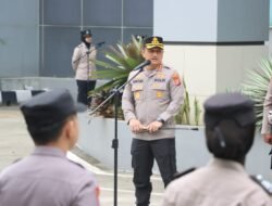Kapolresta Tangerang Ajak Personel Sukseskan Program Pemerintah dan Commander Wish Kapolda Banten