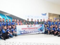 Kapuskes TNI Sambut Kedatangan Satgas Kesehatan TNI Gaza Gelombang II