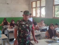 Babinsa Koramil Cisoka Monitoring Pendistribusian MBG