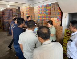 Ditreskrimsus Polda Banten Bersama Disperindag Provinsi Banten Lakukan Pengecekan Lebel Halal di Kota Serang