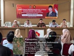 Serap Aspirasi Masyarakat, Wakil Ketua DPRD Kabupaten Tangerang H. Astayudin SE, Gelar Reses Masa Persidangan ke-III Tahun 2024-2025
