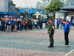Danramil Balaraja Monitoring Buruh Peringati May Day di Monas