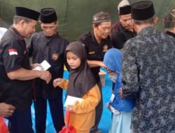 Ketua Kordes Pendekar Banten Cipaeh, Adakan Acara Halal Bihalal dan Santunan Yatim-Piatu