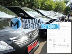 Wow …! Pemkab Tangerang Keluarkan Kocek Hingga 6.9 Miliar Untuk Sewa Mobil Dinas