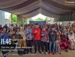 Reses Masa Persidangan ke-III, H.Wawan Sumarwan SH, Serap Aspirasi Masyarakat Jambe